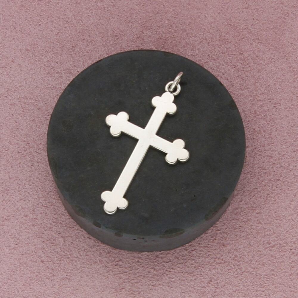 james avery sterling silver retired botonee cross pendant